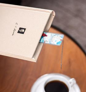 行走在水面上——彩绘书签