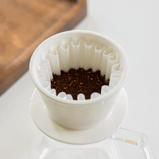 冰瞳B75咖啡滤杯-陶瓷|暖白色 商品图5