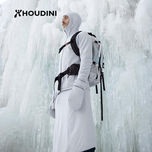 HOUDINI胡丁尼 高阶魔术大师 亚洲版首发上市 25秋冬新男连帽抓绒衣外套 830019 商品图3
