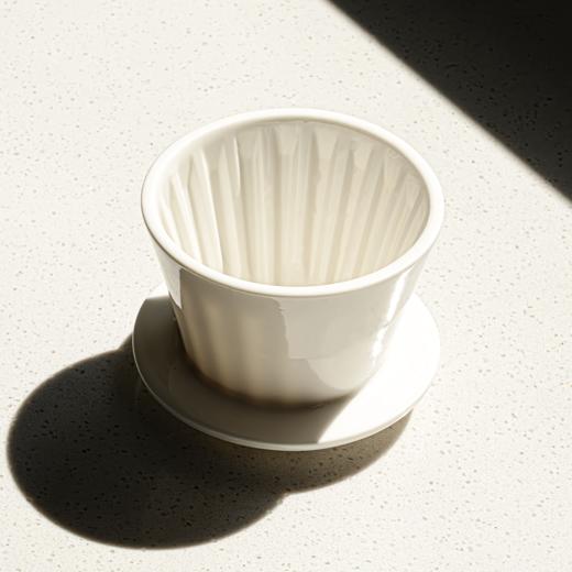 冰瞳B75咖啡滤杯-陶瓷|暖白色 商品图8
