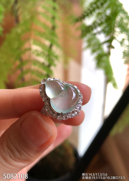 5082108，葫芦戒指。具体价格微信咨询 商品图0