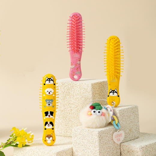 EVER THAMES  蓬松气垫防静电顺发便携手掌梳 商品图4