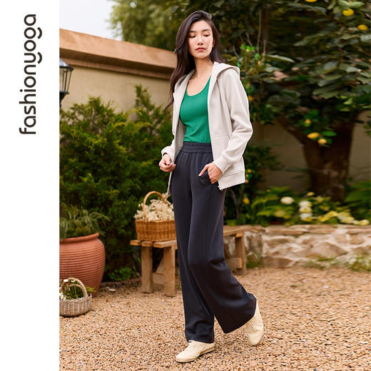 F15960休闲直筒条纹长裤 商品图9