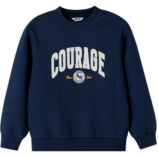 【实体店同款】男童圆领长袖卫衣秋季新款安奈儿童装AB531134 商品图6