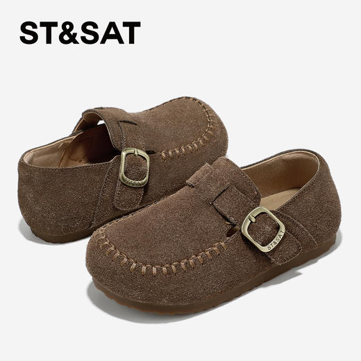 【童鞋】星期六休闲百搭英伦风男女童软底勃肯鞋SSD3191U2S 商品图3