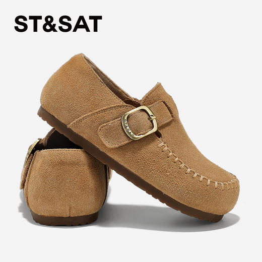 【童鞋】星期六休闲百搭英伦风男女童软底勃肯鞋SSD3191U2S 商品图6