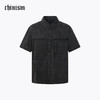 【商场同款】CHINISM赤尘 莱赛尔刺绣短袖衬衫男2025夏季做旧衬衣 商品缩略图0