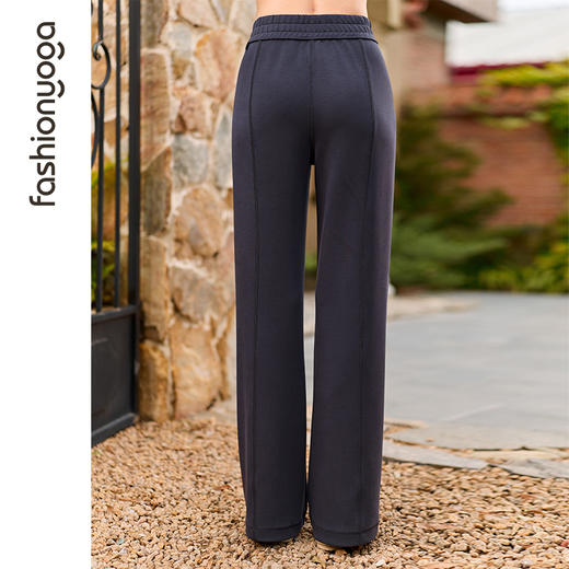 F15960休闲直筒条纹长裤 商品图3