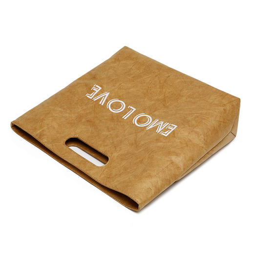 EMO Elegant Modest Original 牛皮纸手提袋 休闲百搭 日常通勤 商品图8