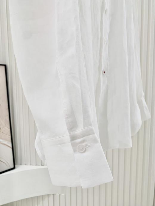 【高品质私服】【ZZ宽松法式透气麻衬衫】质地细腻亲肤，轻薄有呼吸感，自然微绉风格G1502/G1508-CC【无标出货 介意慎拍】 商品图11