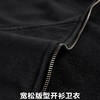 CHINISM折扣季 纯色连帽开衫卫衣男春秋宽松休闲运动男士拉链外套 商品缩略图6