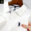 秋季上新！【260g新疆长绒棉！双珠地网眼面料~】派森龙秋冬纯棉 双面珠地男士POLO衫 长袖翻领长绒棉 保罗刺绣男POLO上衣-QB 商品缩略图8