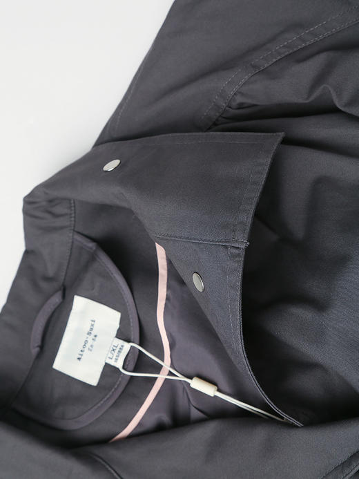 职场通勤必备！大气简约中长款立领风衣女 商品图2