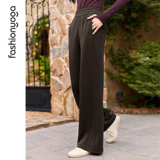 F15960休闲直筒条纹长裤 商品图8