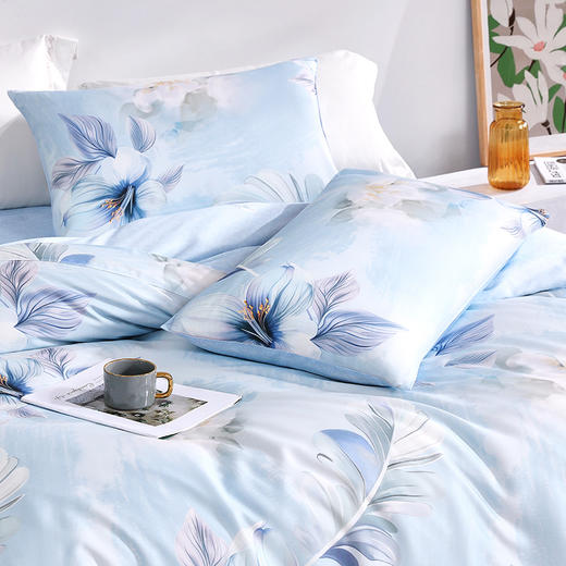 罗莱T 柔纱兰香40支莱赛尔纤维四件套 200×230cm 商品图2