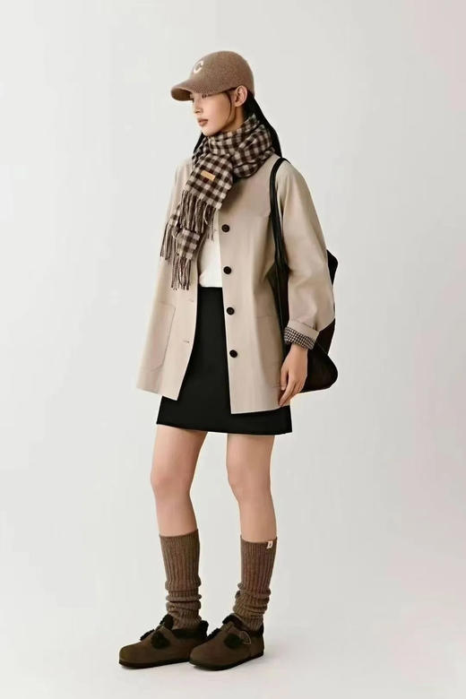 【高品质私服】【IC巴恩风高密斜纹棉夹克外套】大身面料精选优质长绒棉织造，挺阔有韧性G1498-CC【无标出货 介意慎拍】 商品图5