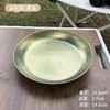 【纯钛冰花盘子】户外纯钛冰花盘子露营野炊菜盘房车餐具大号加工国潮便携水果圆盘 商品缩略图8
