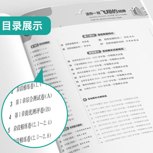 2025秋【浙教版】八年级数学(上) 实验班提优大考卷 初中数学 商品图2