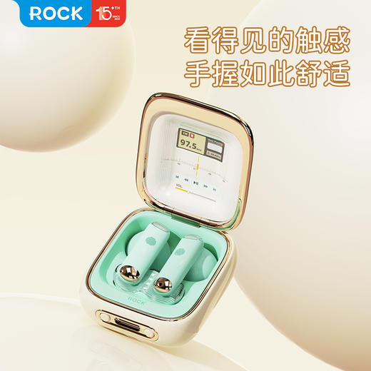 ROCK 小熊复古TWS耳机 商品图3