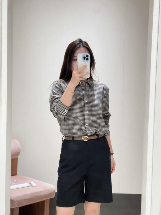 【高品质私服】【IC全棉斜纹长袖衬衫】肌理别致 手感丰满 舒适有型，充满学院气息G1499-CC【无标出货 介意慎拍】 商品图0