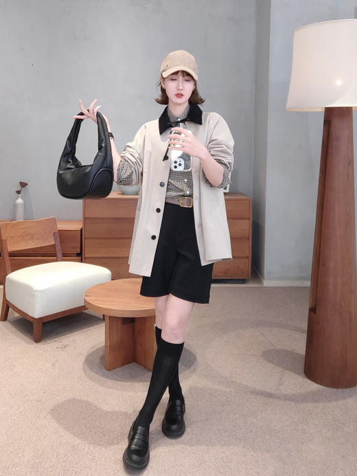 【高品质私服】【IC巴恩风高密斜纹棉夹克外套】大身面料精选优质长绒棉织造，挺阔有韧性G1498-CC【无标出货 介意慎拍】 商品图2