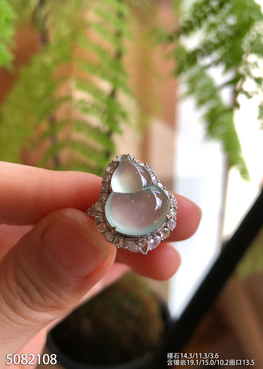 5082108，葫芦戒指。具体价格微信咨询 商品图2