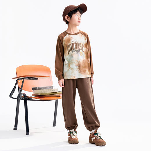 【实体店同款】男童圆领长袖针织衫秋季新款安奈儿童装AB531131 商品图3