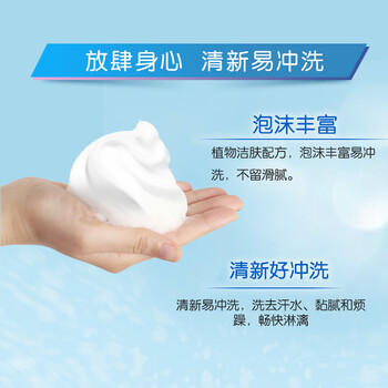六神沐浴露持久留香72小时香体清新荷香清凉沐浴液 清怡冰爽1kg /个人护理 /身体护理 /沐浴露 商品图0