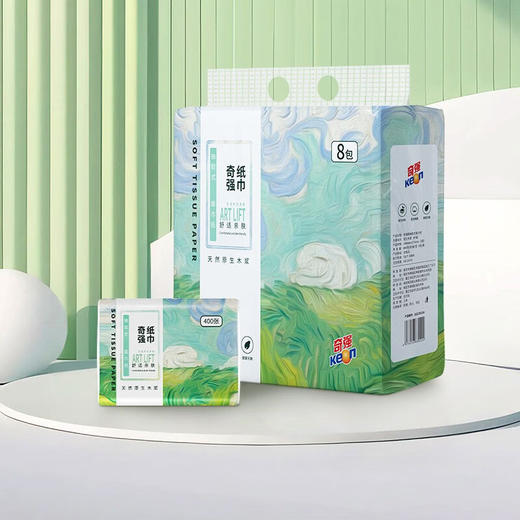 奇强牌抽取式面巾纸5层80抽 6包装 商品图0