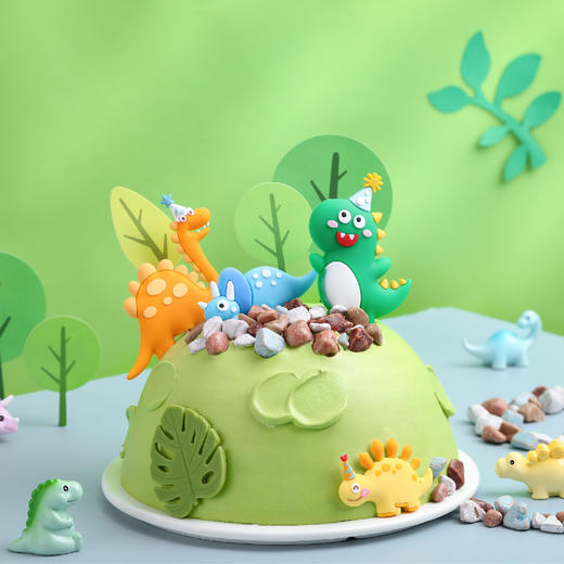 恐龙乐园·纯牛乳冰淇淋蛋糕 |  梦雪龙 商品图2