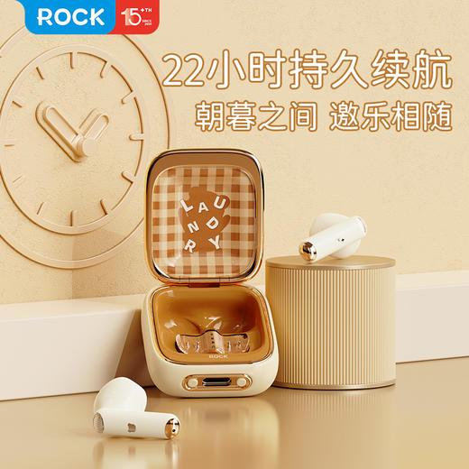ROCK 小熊复古TWS耳机 商品图5