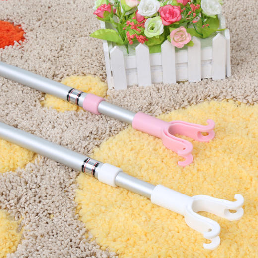 美丽雅双勾铝合金伸缩杆衣叉 商品图3