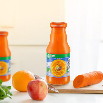 神内（GINNAI）新疆胡萝卜汁238ml*20瓶 代餐果汁饮品0脂肪饮料整箱装 /水饮冲调 /饮料 /果蔬汁/饮料 商品图5