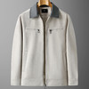 【DDT】大依优型大码男装翻领夹克休闲外套加肥加大百搭300斤茄克衫男肥佬宽松上衣 商品缩略图6