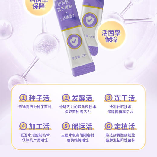 【2盒399】合兰仕敏敏无忧益生菌粉60g（2g*30） 商品图9