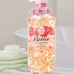 蒄斯汀玫瑰花瓣720g沐浴露持久留香家庭装沐浴露