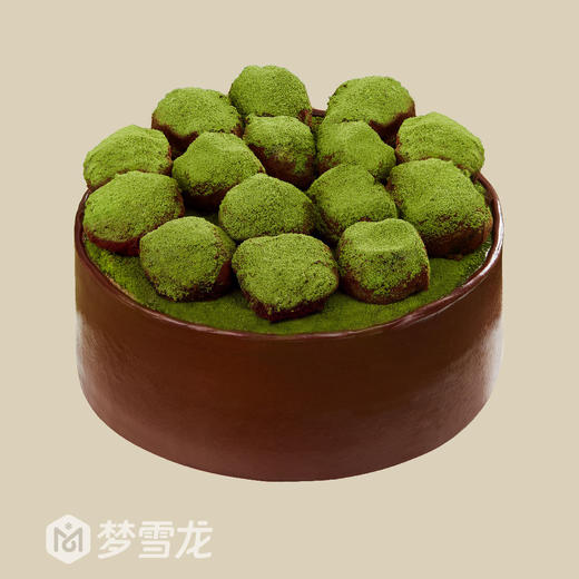绿野春山·抹茶生巧·纯牛乳冰淇淋蛋糕 |  梦雪龙 商品图1