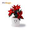McHugs 浪漫玫瑰花手捧花瓶 植物盆栽玩偶娃娃香薰毛绒玩具情人节礼物 商品缩略图5