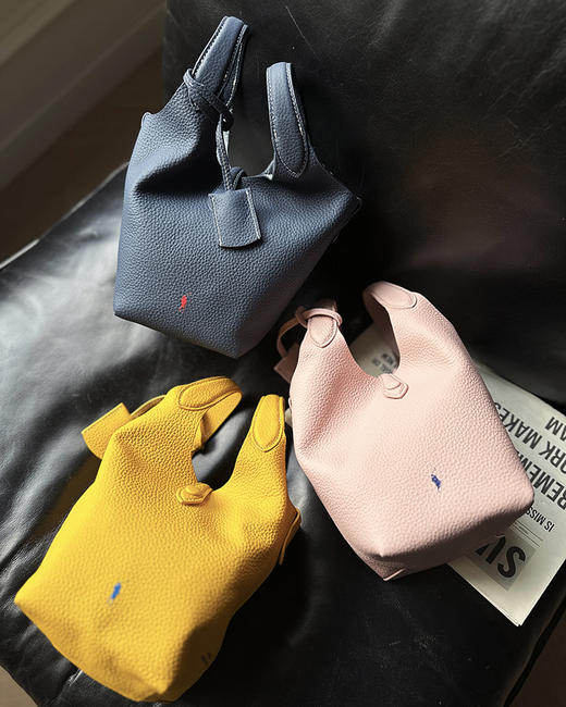 单品包邮现货 THS-限时 RL马球家  Polo play系列皮革小号托特包 水桶包 3色 CQ1409 商品图9