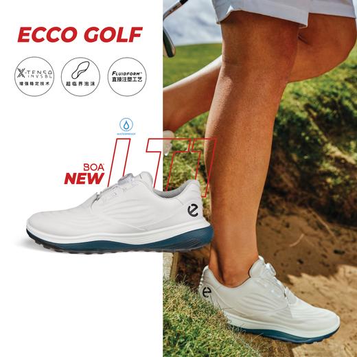 【高尔夫LT1超轻1代】ECCO男子高尔夫球鞋轻盈回弹发泡中底132274-61203 商品图0
