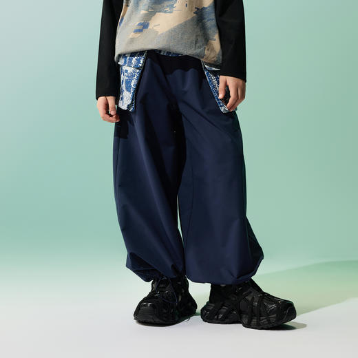 【MQD】【国潮系列】童装男童裤子2025春新款儿童宽松垂感休闲裤 商品图1