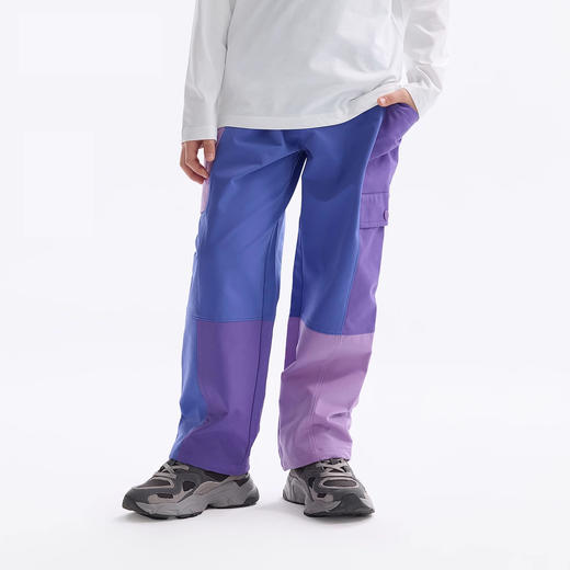 【MQD】【三防】童装儿童裤子春季款男童户外拼色百搭冲锋裤 商品图1