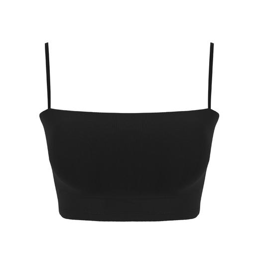 特价清不退换！官网700+台湾m家 3D厚垫辣妹抹胸吊带聚拢背心式女内搭 打底可外穿文胸内衣 商品图8