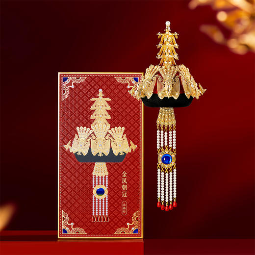 【故宫冰箱贴】金凤朝冠冰箱贴立体博物馆文创北京纪念品礼物伴手礼 商品图4