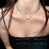 【YW】无忧购39元5件设计感百搭气质爱心款项链合集（截单后3-5天发货) 商品缩略图11
