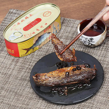甘竹牌 精装豆豉鲮鱼罐头227g*2罐 海鲜罐头广东特产即食下酒菜预制菜 /休闲食品 /罐头食品 /水产类罐头 商品图5