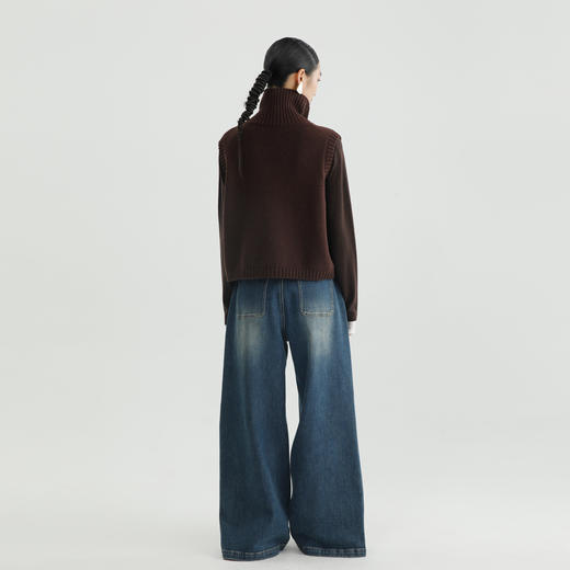 朵拉梵西毛织背心F28C1312 商品图2