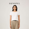 【海岛棉系列】SUNSPEL女士经典Sea Island棉宽松圆领T恤透气柔软 商品缩略图1