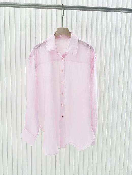 【高品质私服】【ZZ宽松法式透气麻衬衫】质地细腻亲肤，轻薄有呼吸感，自然微绉风格G1502/G1508-CC【无标出货 介意慎拍】 商品图7