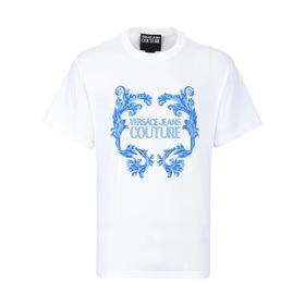 【破价超惠秒】Versace 范思哲 男士全棉印花休闲短袖T恤 11888